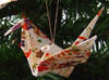 A patterned crane
